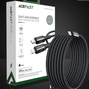 ACEFAST 30W USB C TO LIGHTNING DATA CABLE (safe and durable)