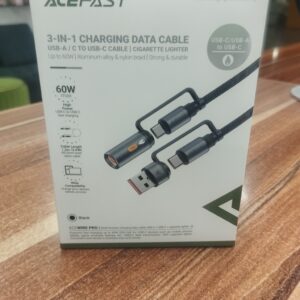ACEFAST J6 60W CABLE USB-C TO USB-A/CIGARETTE LIGHTER