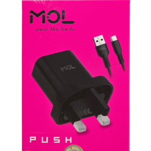 MOL PUSH Micro 2A Fast Wall Charger,