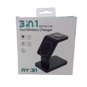 3-in-1 Fast Wireless Charger Model AY-31