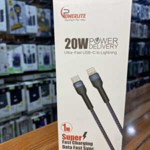 Powerlite 20W USB-C to Lightning Cable