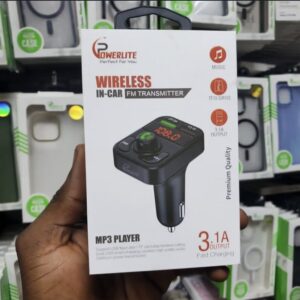 Powerlite Wireless-In-Car FM Transmitter