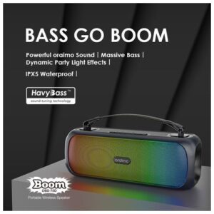 Oraimo Bass Go Boom Wireless Bluetooth Speaker (OBS-75D